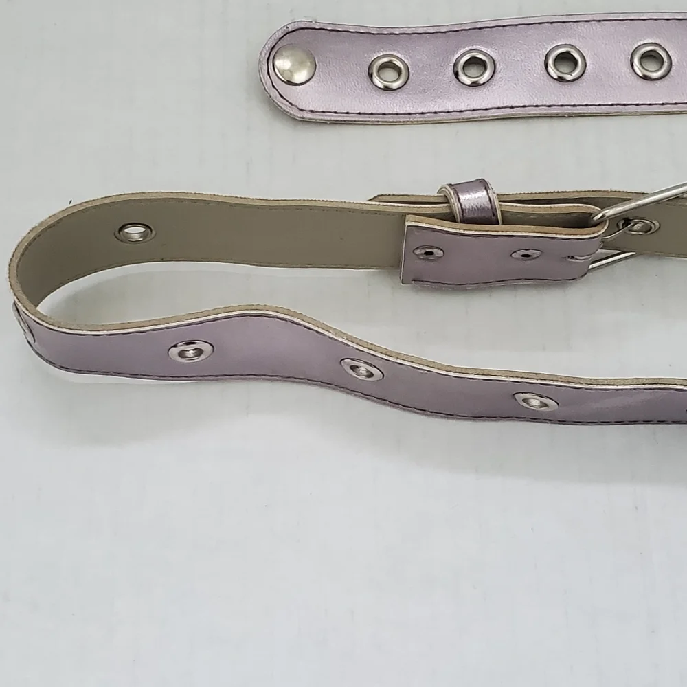 Lavender Shimmer Bracelet and Matching Belt